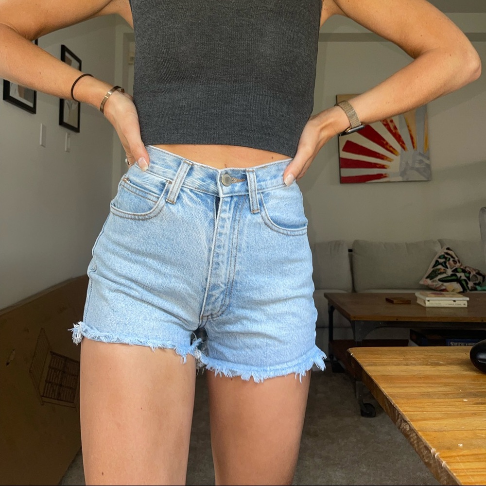 Brandy Melville J Galt Jean Shorts xs 24